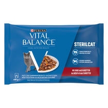 PURINA Vital Balance Sterilcat Boeuf