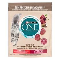 La recette PURINA ONE® BIFENSIS® GRAIN FREE est une recette délicieuse et nutritive - riche en protéines animales et formulée