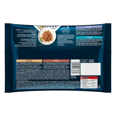 Gourmet Perle Les Aiguillettes (Dinde, Canard, Agneu, Thon) 4x85 g