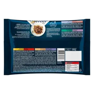 GOURMET™ PERLE DUO Viande 4x85 g