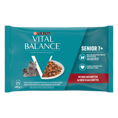 VITAL BALANCE® humide senior 7+ boeuf