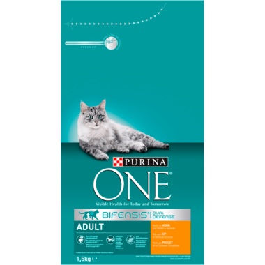 PURINA ONE® Adult, Reich an Huhn