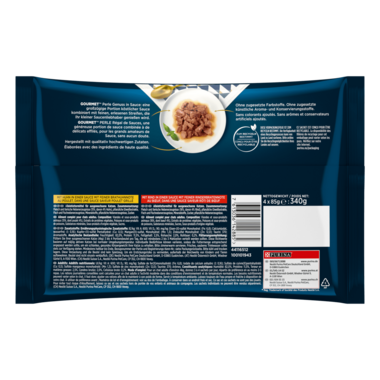 GOURMET® Perle Genuss in Sauce Fleisch 4x85 g