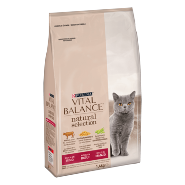 VITAL BALANCE® Natural Selection Sec Bœuf 1.4 kg