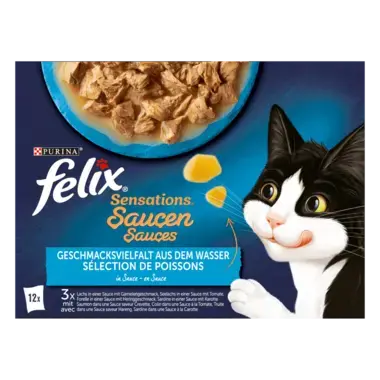 FELIX® SENSATIONS MIT FISCH 12X85 G