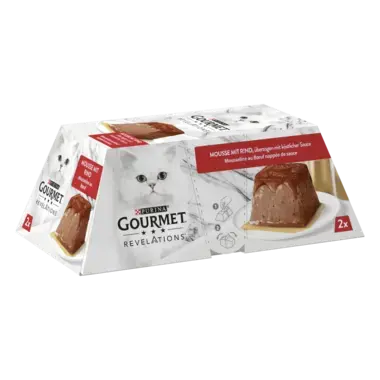 GOURMET™ Revelations, mousseline au bœuf nappée de sauce, 2x57 g​