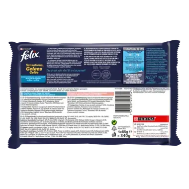 FELIX® SENSATIONS SELECTION DE POISSONS 4X85 G