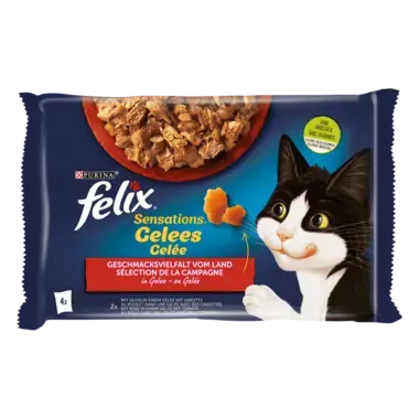 FELIX® SENSATIONS AUSWAHL VOM LAND 4X85 G