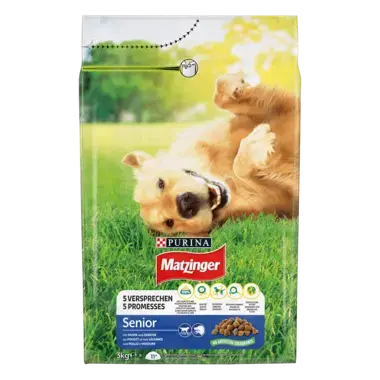 MATZINGER® CHIEN SENIOR POULET & LEGUMES 3 KG