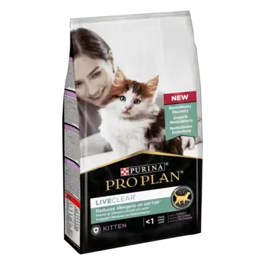 PRO PLAN® LIVECLEAR® KITTEN <1 an Riche en Dinde - Nourriture pour chaton