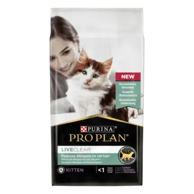 PRO PLAN® LIVECLEAR® KITTEN <1 an Riche en Dinde - Nourriture pour chaton