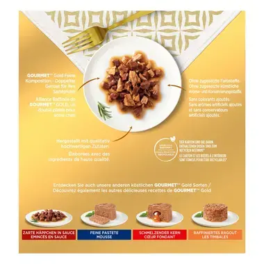 GOURMET™ GOLD Alliance raffinée 8x85g​