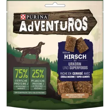AdVENTuROS® Reich an Hirsch mit Urkorn & Superfood