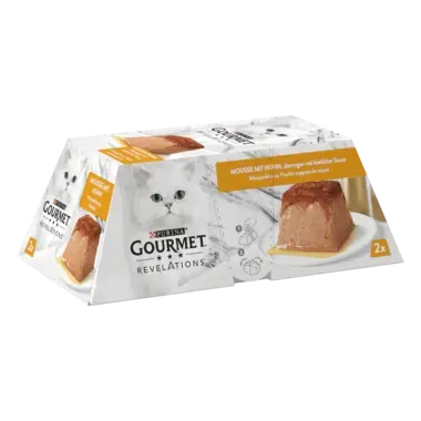 GOURMET™ Revelations, mousseline au poulet nappée de sauce, 2x57 g​