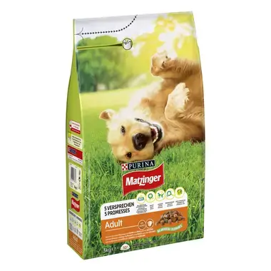 MATZINGER® CHIEN ADULT POULET & LEGUMES 3 KG