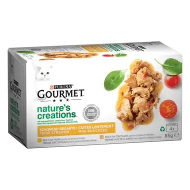 GOURMET Nature's Creations Huhn 4x85g