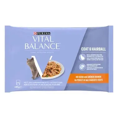 PURINA VITAL BALANCE Coat&Hairball Poulet