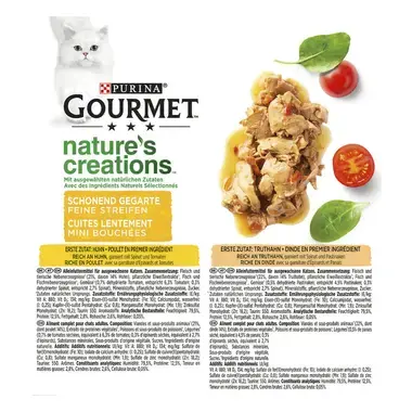 GOURMET Nature's Creations au Poulet 8x85g
