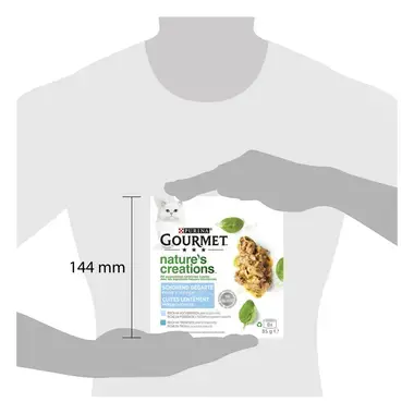 GOURMET Nature's Creations au Poisson 8x85g