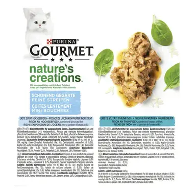 GOURMET Nature's Creations au Poisson 8x85g