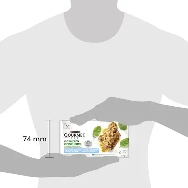 GOURMET Nature's Creations au Poisson 4x85g