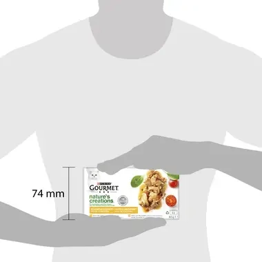 GOURMET Nature's Creations Huhn 4x85g