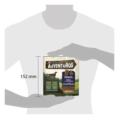 AdVENTuROS™ Reich an Hirsch mit Urkorn & Superfood 90g
