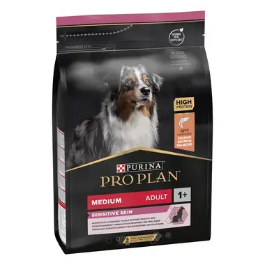 PURINA® PRO PLAN® Medium Adult Sensitive Skin - Reich an Lachs