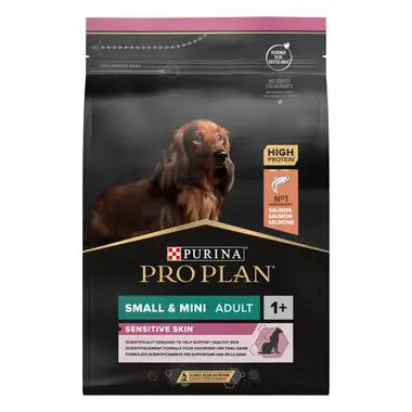 PURINA® PRO PLAN® Small & Mini Adult Sensitive Skin - Riche en Saumon