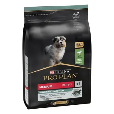 PURINA® PRO PLAN® Medium Puppy Sensitive Digestion - Riche en agneau
