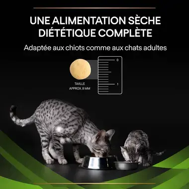 Purina® Pro Plan® Veterinary Diets Feline Ha St/Ox Hypoallergenic - Croquettes pour Chat sujets à l'Allergie Alimentaire