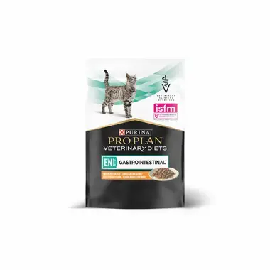 Purina® Pro Plan® Veterinary Diets Feline EN St/Ox Gastrointestinal - Sachets pour Chat ayant des Troubles Digestifs au Poule