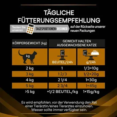 Purina® Pro Plan® Veterinary Diets Feline NF Renal Function Advanced Care - Nassfutter in Beutel für Katzen mit Niereninsuffi