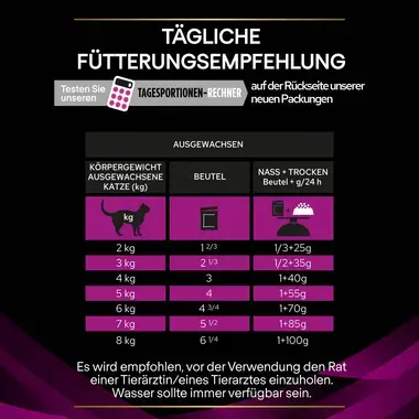 Purina® Pro Plan® Veterinary Diets Feline UR St/Ox Urinary - Nassfutter in Beutel für Katzen mit Harnwegsproblemen, mit Lachs