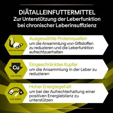 PURINA® PRO PLAN® VETERINARY DIETS Canine HP Hepatic - Trockenfutter für Hunde zur Unterstützung der Leberfunktion