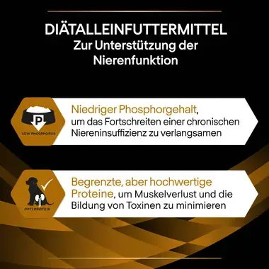 PURINA® PRO PLAN® VETERINARY DIETS Canine NF Renal Function – Nassfutter in Dosen für Hunde mit Niereninsuffizienz