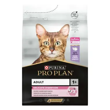 PRO PLAN® Katze DELICATE Adult 1+ mit OPTIDIGEST® Reich an Truthahn