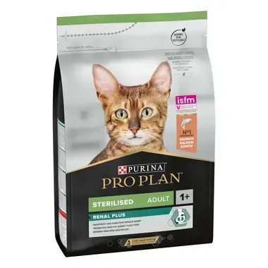 PURINA® PRO PLAN® Sterilised Adult avec OPTIRENAL® - Riche en Saumon