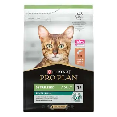 PURINA® PRO PLAN® Sterilised Adult avec OPTIRENAL® - Riche en Saumon