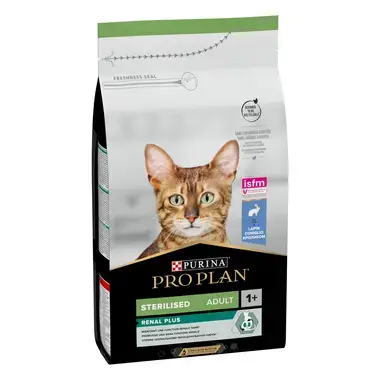 PURINA® PRO PLAN® Sterilised Adult avec OPTIRENAL® - Au Lapin