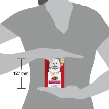 GOURMET™ MON PETIT Intense mit Rind, Kalb, Lamm 6x50g