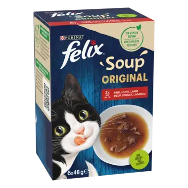 FELIX® SUPPE STÜCKEN AUSWAHL VOM BAUERNHOF 6X48 G