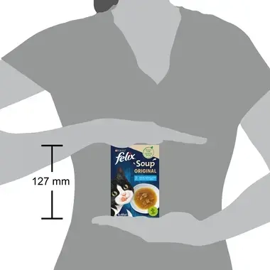 FELIX® SOUPE MORCEAUX SELECTION DE POISSONS 6X48 G