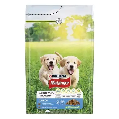 MATZINGER® CHIEN JUNIOR POULET & LEGUMES 3KG