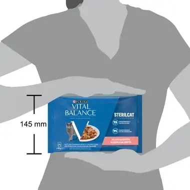 PURINA VITAL BALANCE Sterilcat saumon