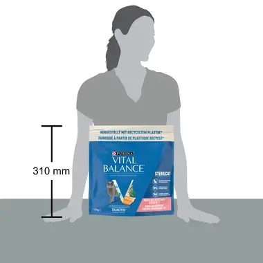 07613035595194 PURINA VITAL BALANCE STERILCAT Saumon 1,5 kg