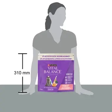 PURINA VITAL BALANCE® SENSITIVE, Reich an Lachs