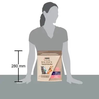 PURINA VITAL BALANCE Natural Selection Grain free Adult Saumon
