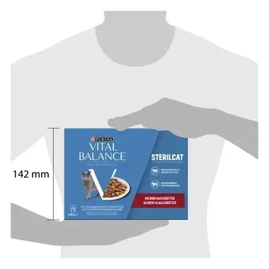PURINA Vital Balance Sterilcat Boeuf