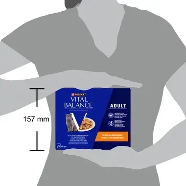 PURINA VITAL BALANCE Adult poulet